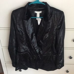 Sequin Black blazer